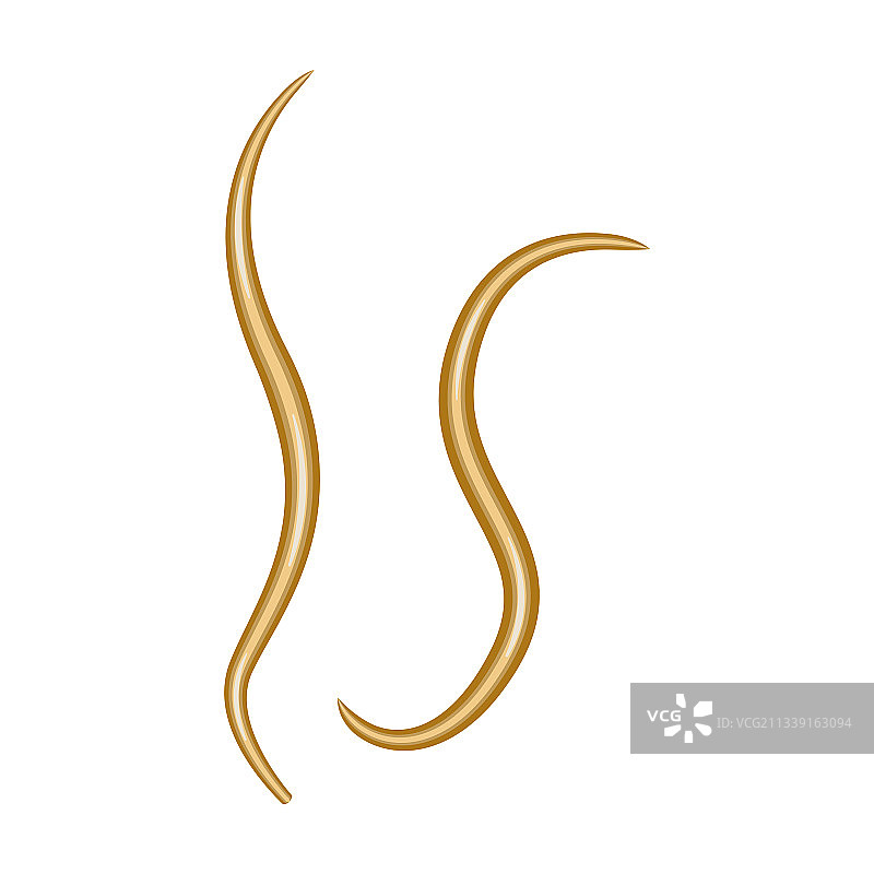 卡通寄生虫图标图片素材