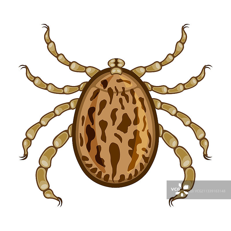 卡通寄生虫图标图片素材