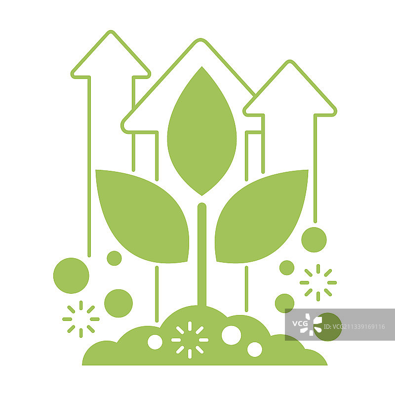 有机肥料图标 - 农业元素图片素材