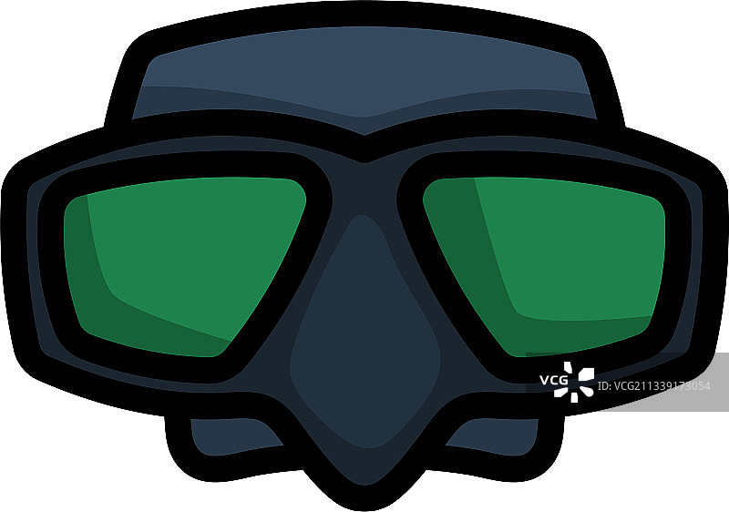 水肺面罩图标图片素材