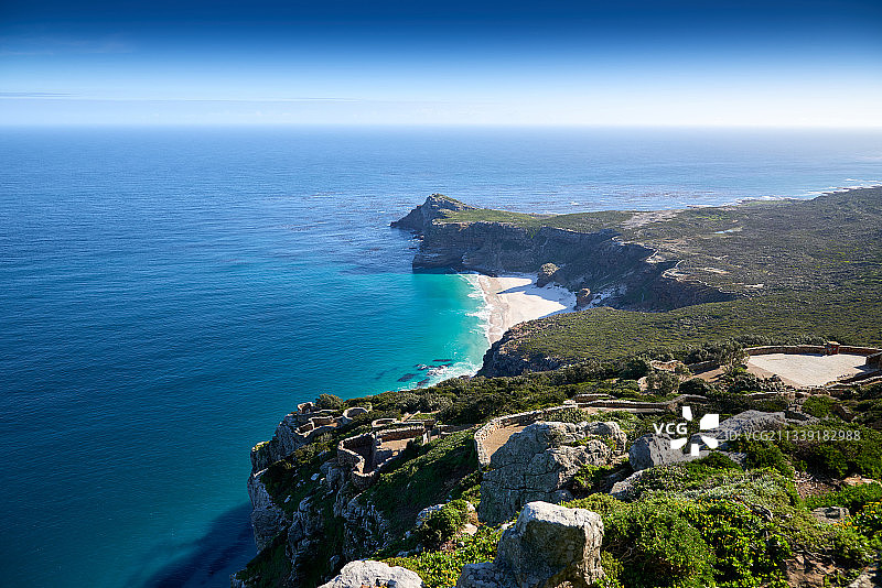 南非开普敦，非洲大陆西南端著名岬角——好望角自然保护区图片素材