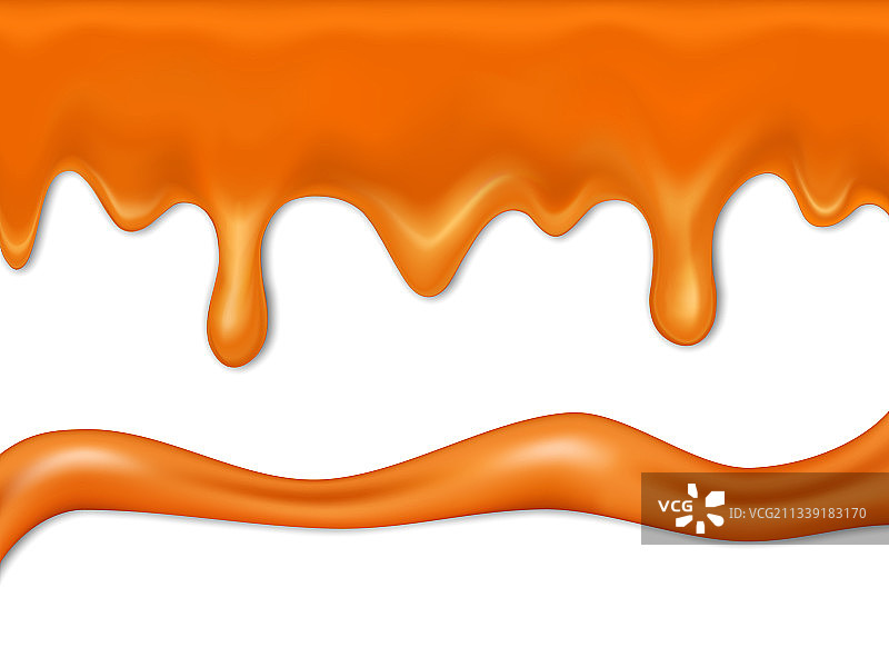 焦糖滴图片素材