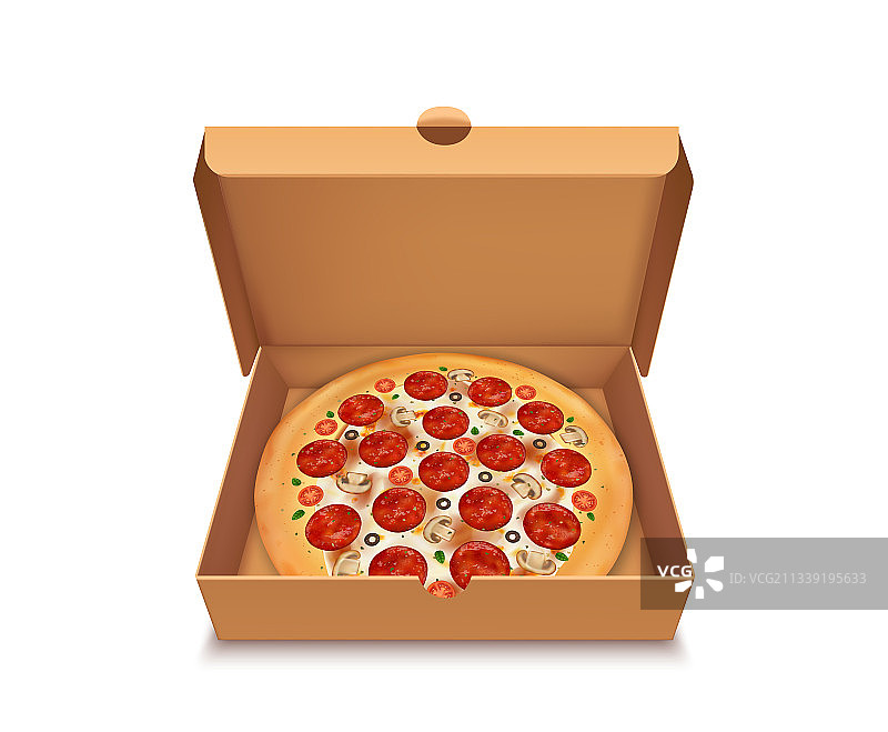 逼真细致的3D透明包装盒图片素材