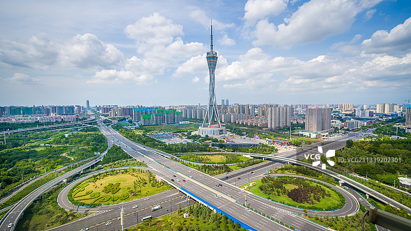 中原福塔,郑州,河南省,亚洲,夜晚图片素材