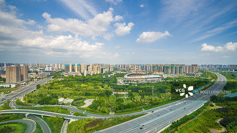 中原福塔,郑州,河南省,亚洲,夜晚图片素材