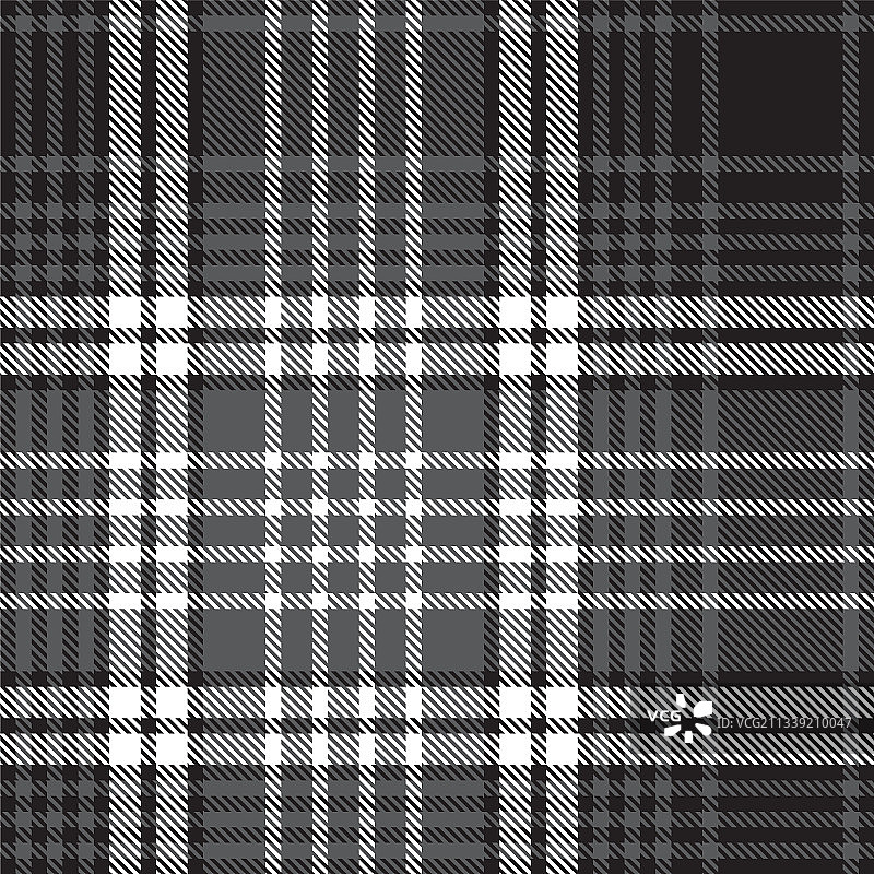 黑色和白色渐变格子纹理无缝图片素材