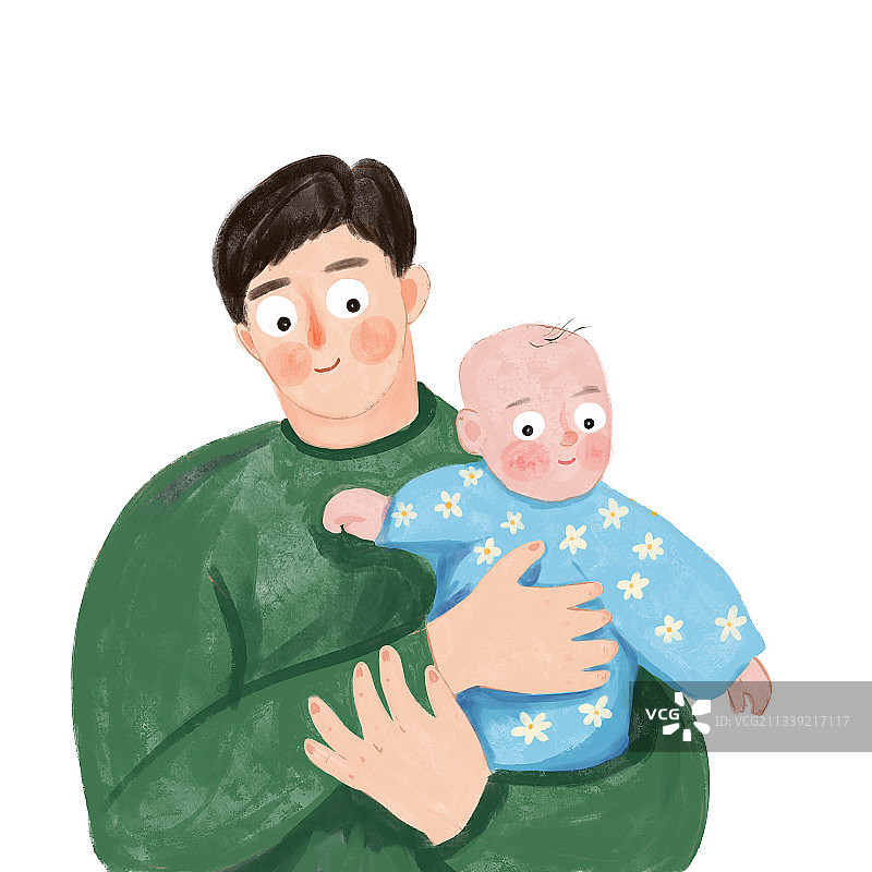 父亲与我图片素材