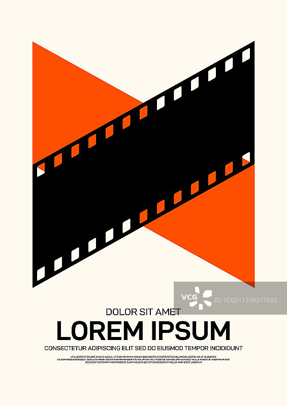 电影海报设计模板背景图片素材