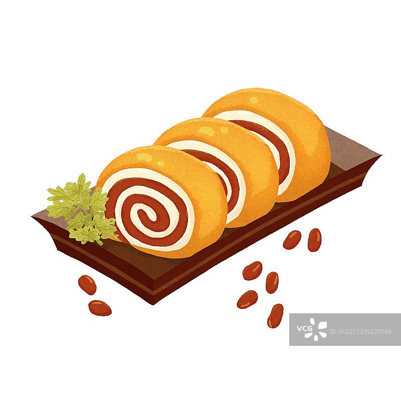 北京小吃豆面糕图片素材