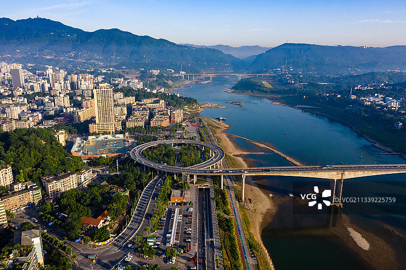 北碚正码头图片素材