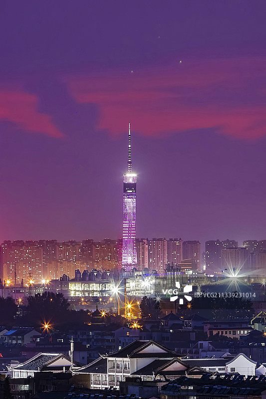 淮安电视塔图片素材