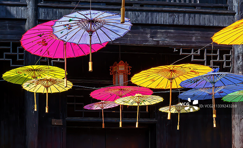 长沙靖港古镇风光及印象图片素材