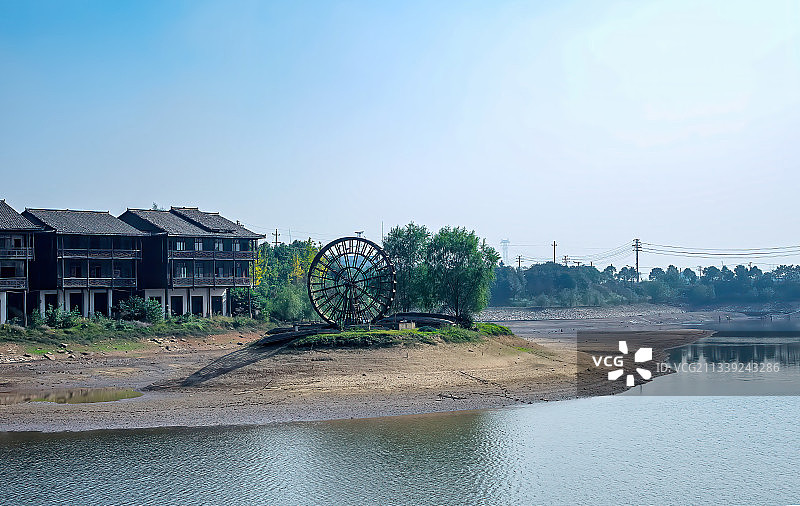长沙靖港古镇风光及印象图片素材