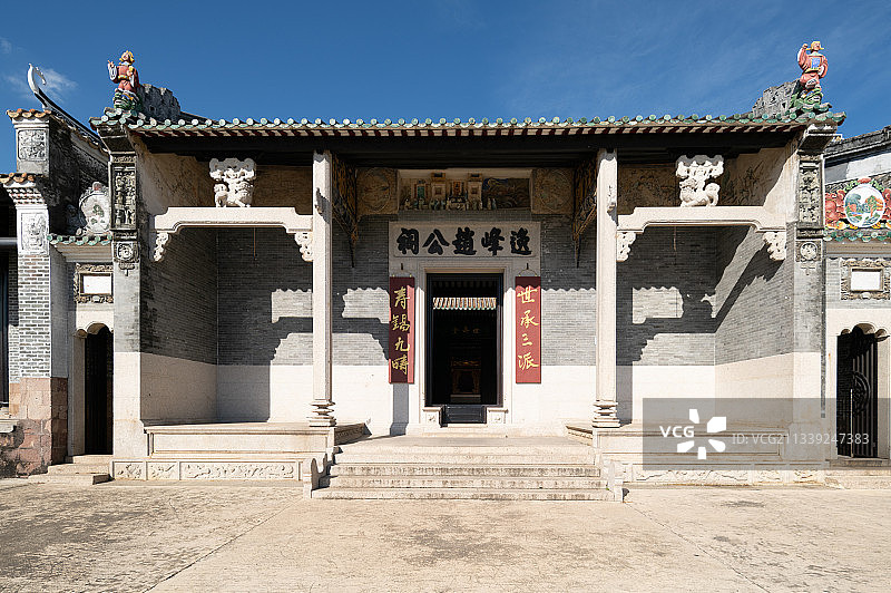珠海斗门历史文化古迹菉猗堂图片素材