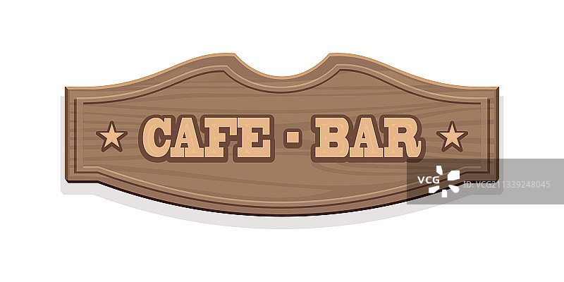 咖啡馆或餐厅标牌模板图片素材