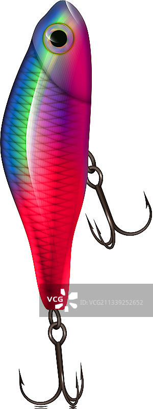 逼真钓鱼装备图标图片素材