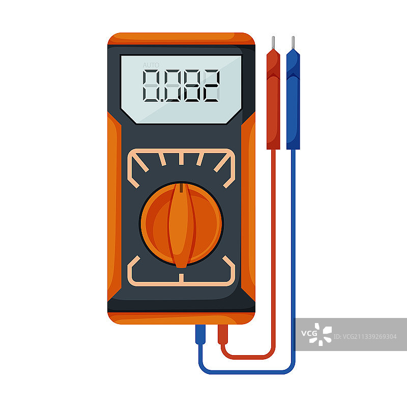 万用表卡通图标图片素材