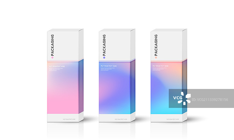 盒子或包装设计模板图片素材