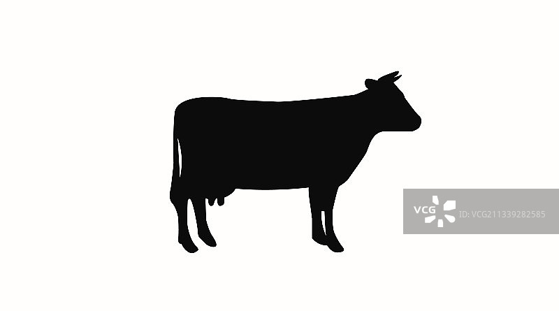 奶牛图标图片素材