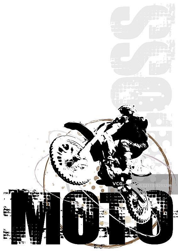 越野摩托车海报背景图片素材