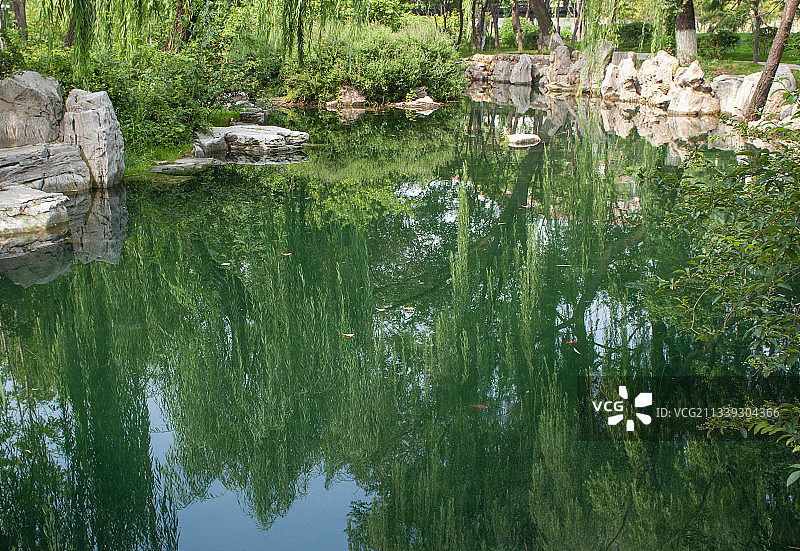 2009-08-09中国，山东省，济南市，五龙潭公园图片素材