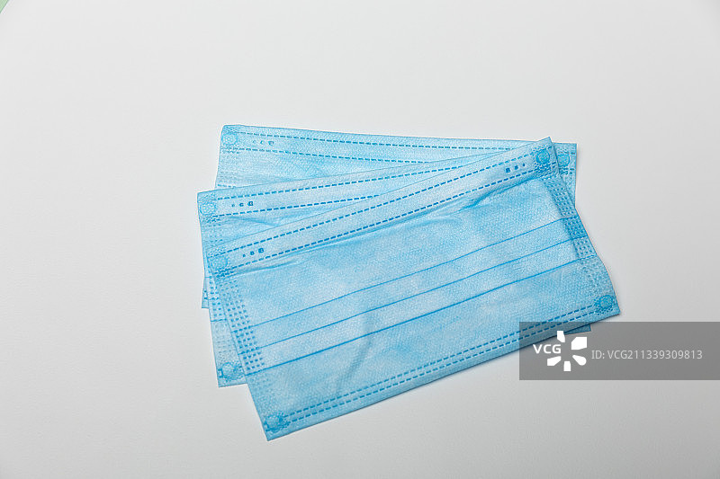 纯色背景口罩图片素材