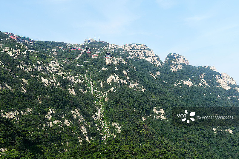 山东泰山风光图片素材