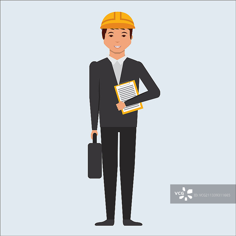 建筑工人工具图图片素材