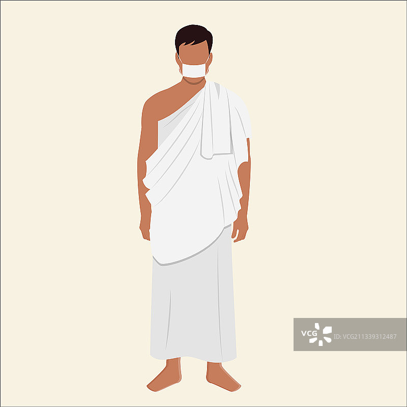 世界宗教人士插画图片素材
