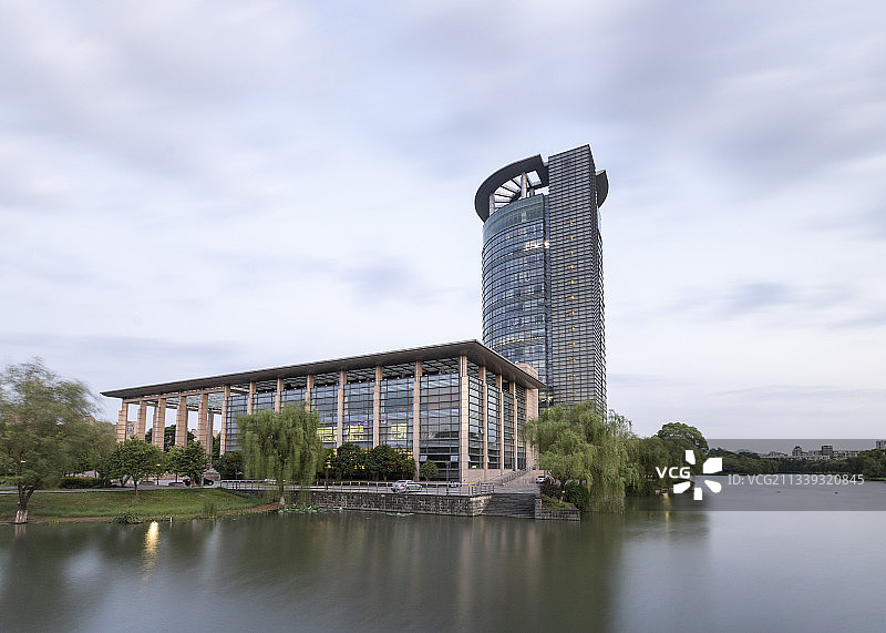 浙江大学紫金港校区基础图书馆图片素材