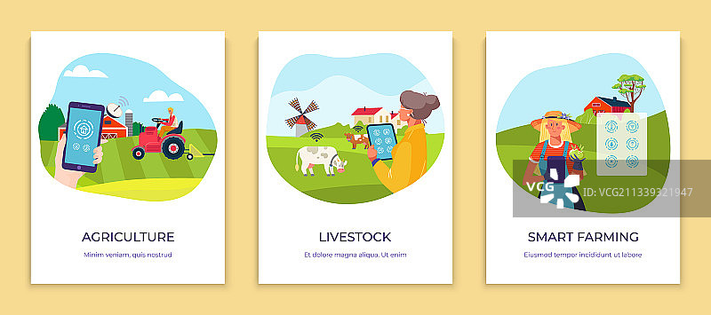 未来科技远程在线农业图片素材