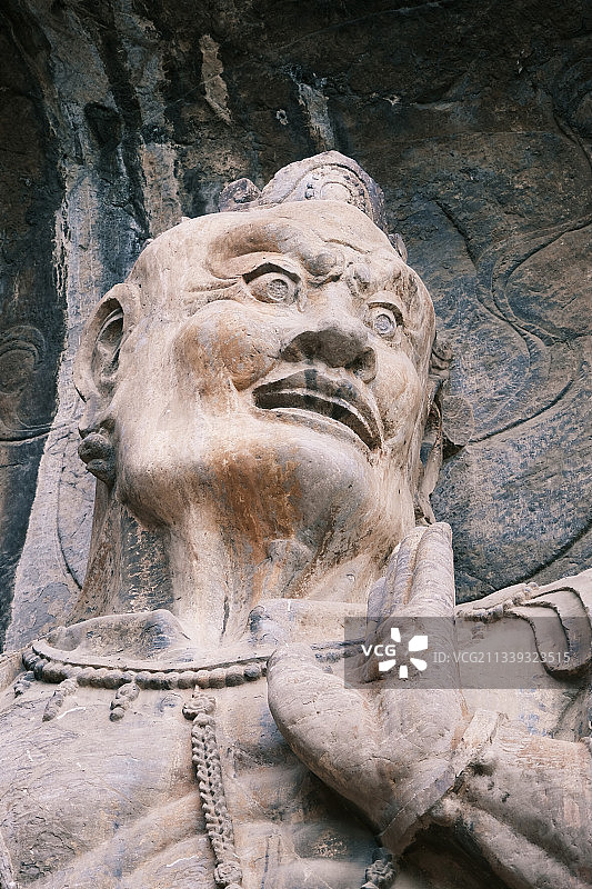 龙门石窟｜卢舍那大佛｜四大天王图片素材