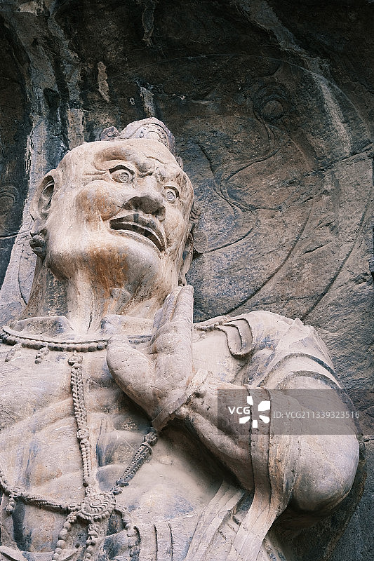 龙门石窟｜卢舍那大佛｜四大天王图片素材