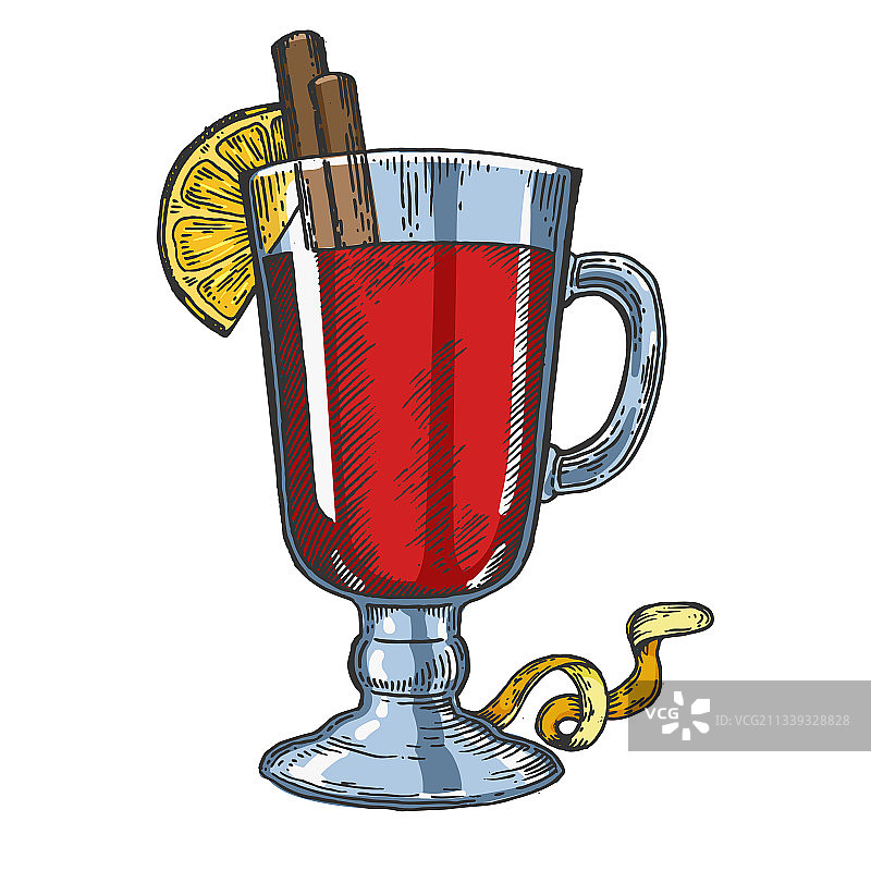 热红酒雕刻图片素材