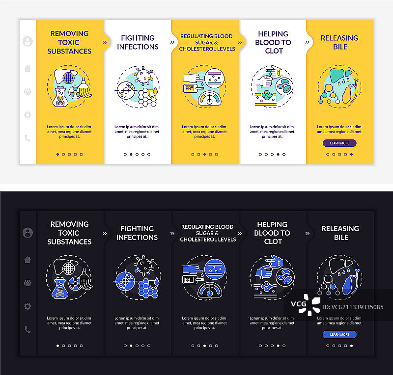 肝脏角色介绍模板图片素材