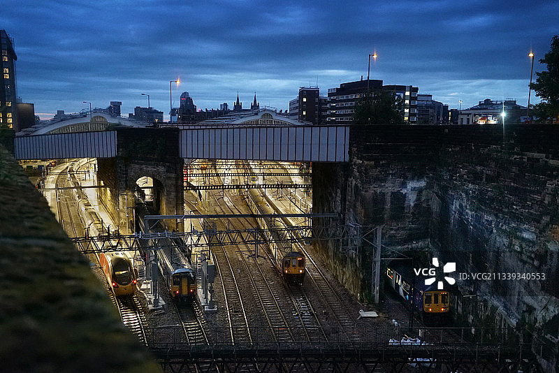 Liverpool lime street station图片素材