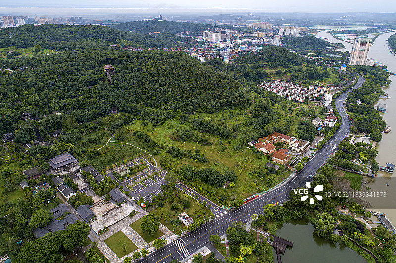 淮河明珠——江苏淮安盱眙第一山图片素材