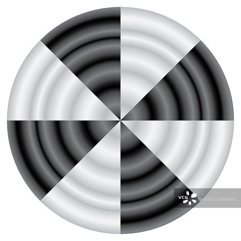 抽象波浪黑白螺旋设计图片素材