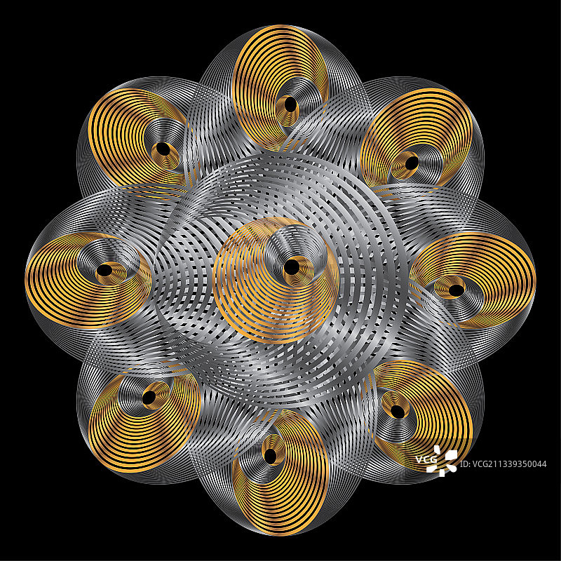 抽象图像引擎设计元素图片素材