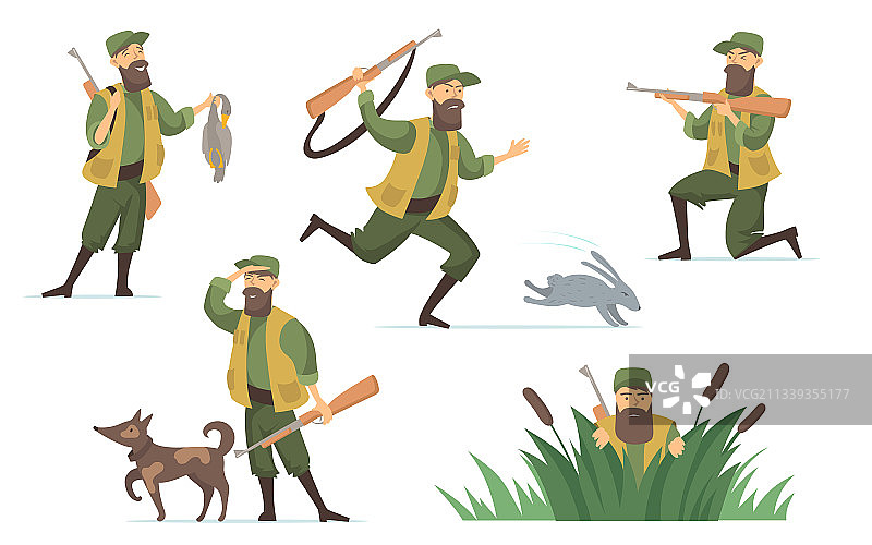 猎人合集图片素材