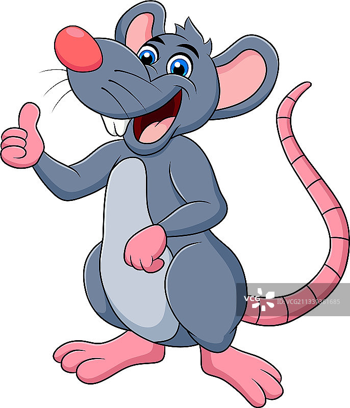 可爱卡通老鼠动物图片素材