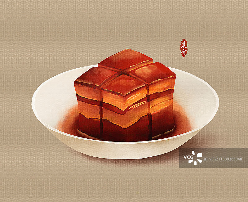 东坡肉图片素材