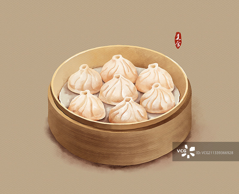 小笼包图片素材