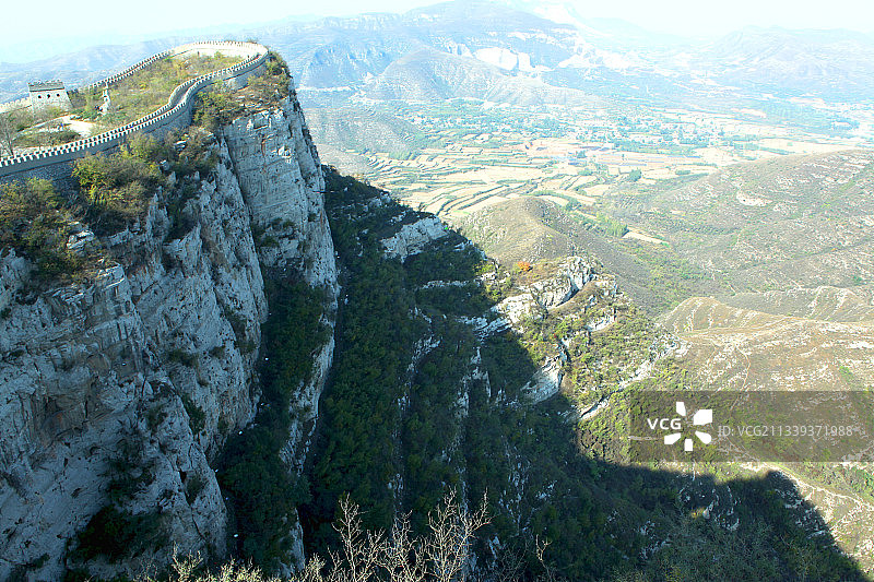 中国河北石家庄鹿泉抱犊寨风光图片素材