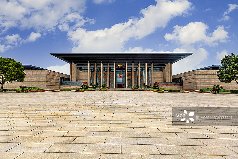 浙江嘉兴南湖景区南湖革命纪念馆图片素材