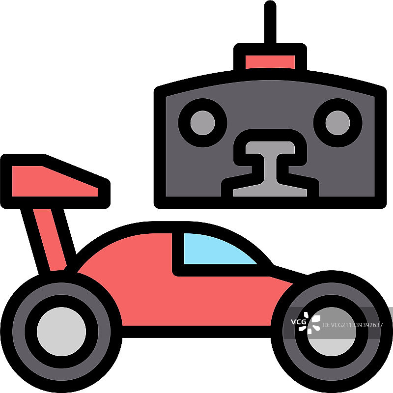遥控车图标，超市和购物中心相关图片素材