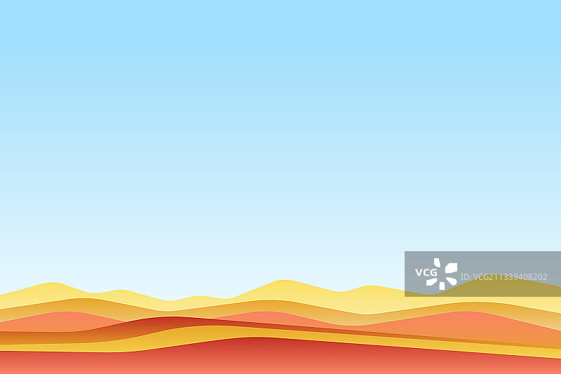 蓝色日落天空下的海浪景观图片素材