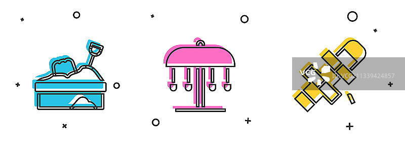 带沙子旋转木马的沙箱图片素材