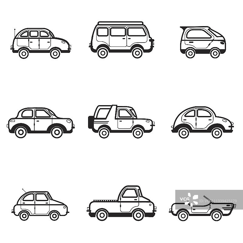 汽车和卡车素材图片素材