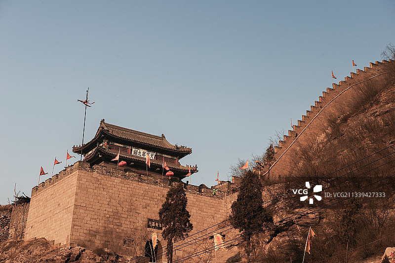 娘子关长城图片素材